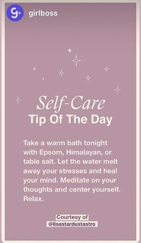 Self-Care Tip of the Day