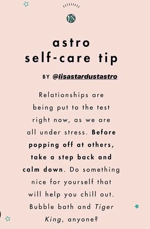 Astro Self-Care Tip