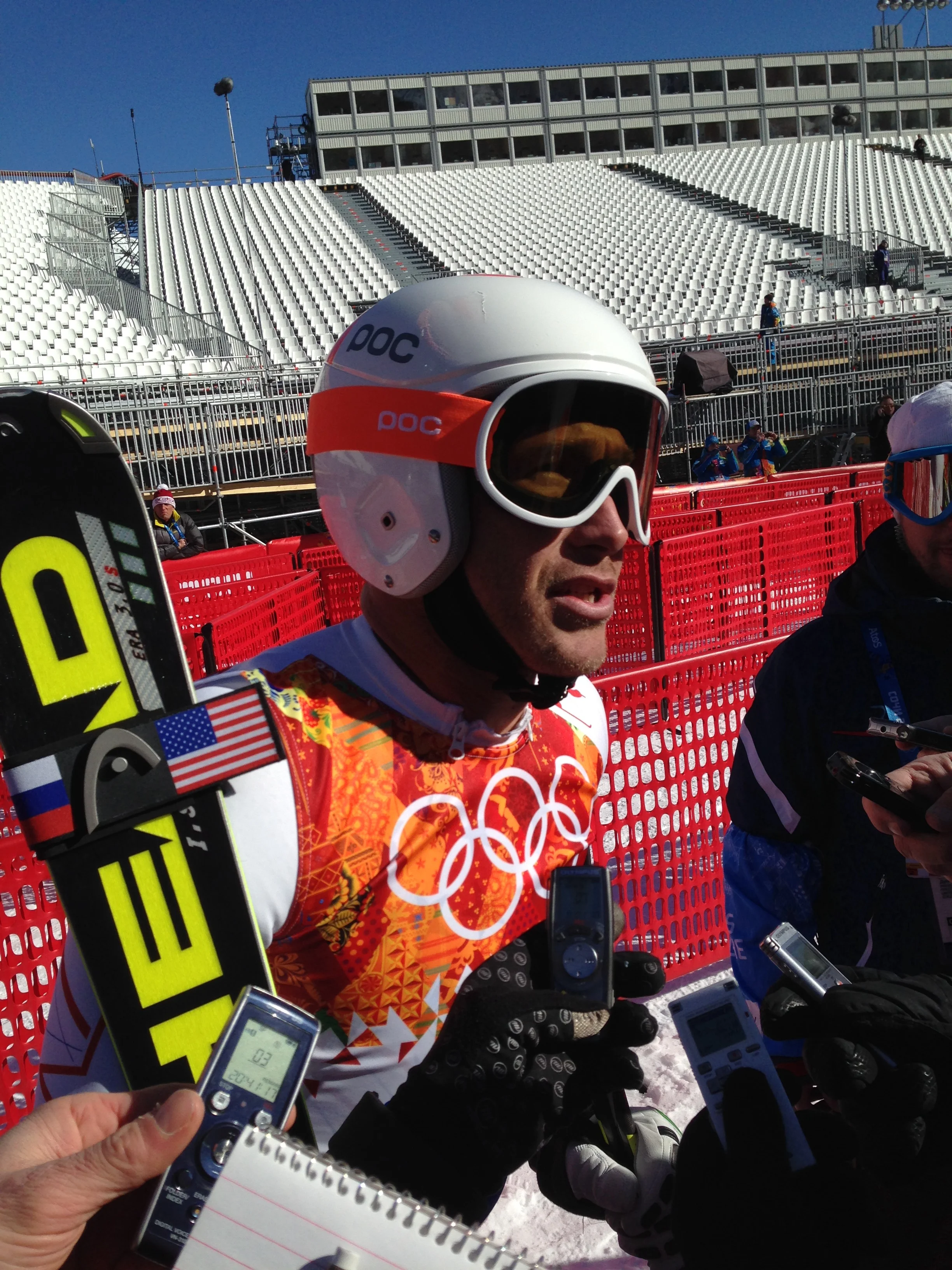 Bode and the first run -- all good