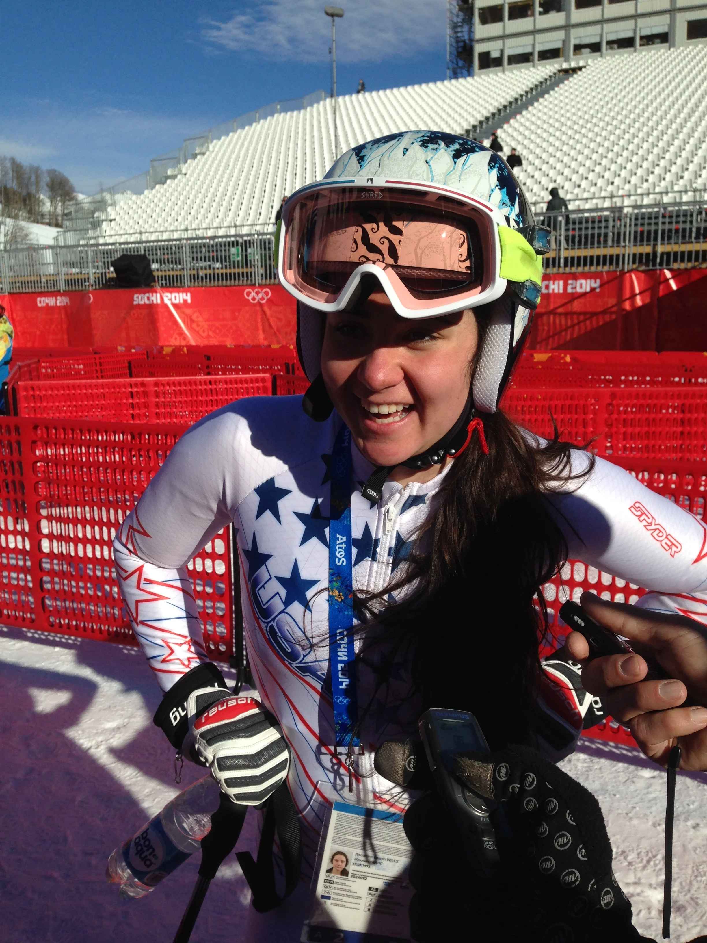 Jackie Wiles: downhill fun