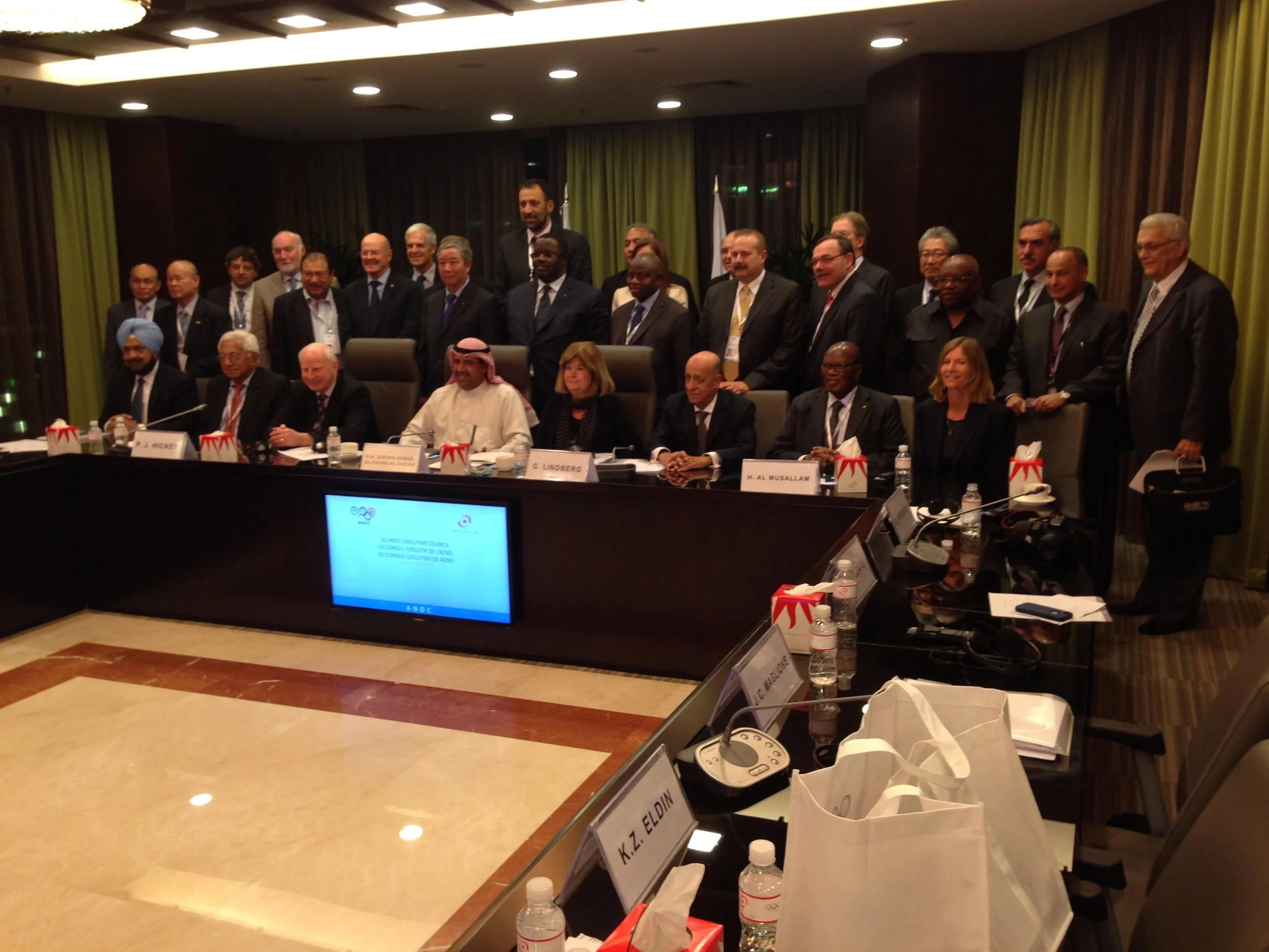 ANOC gets big-time professionalized