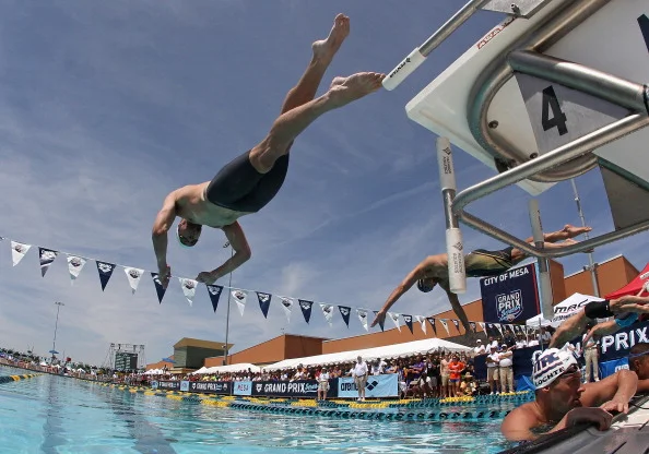 Phelps having fun, and it's all good