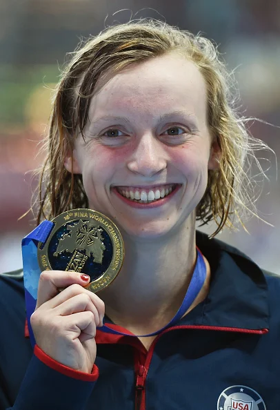 No Michael Phelps but Katie Ledecky is so good