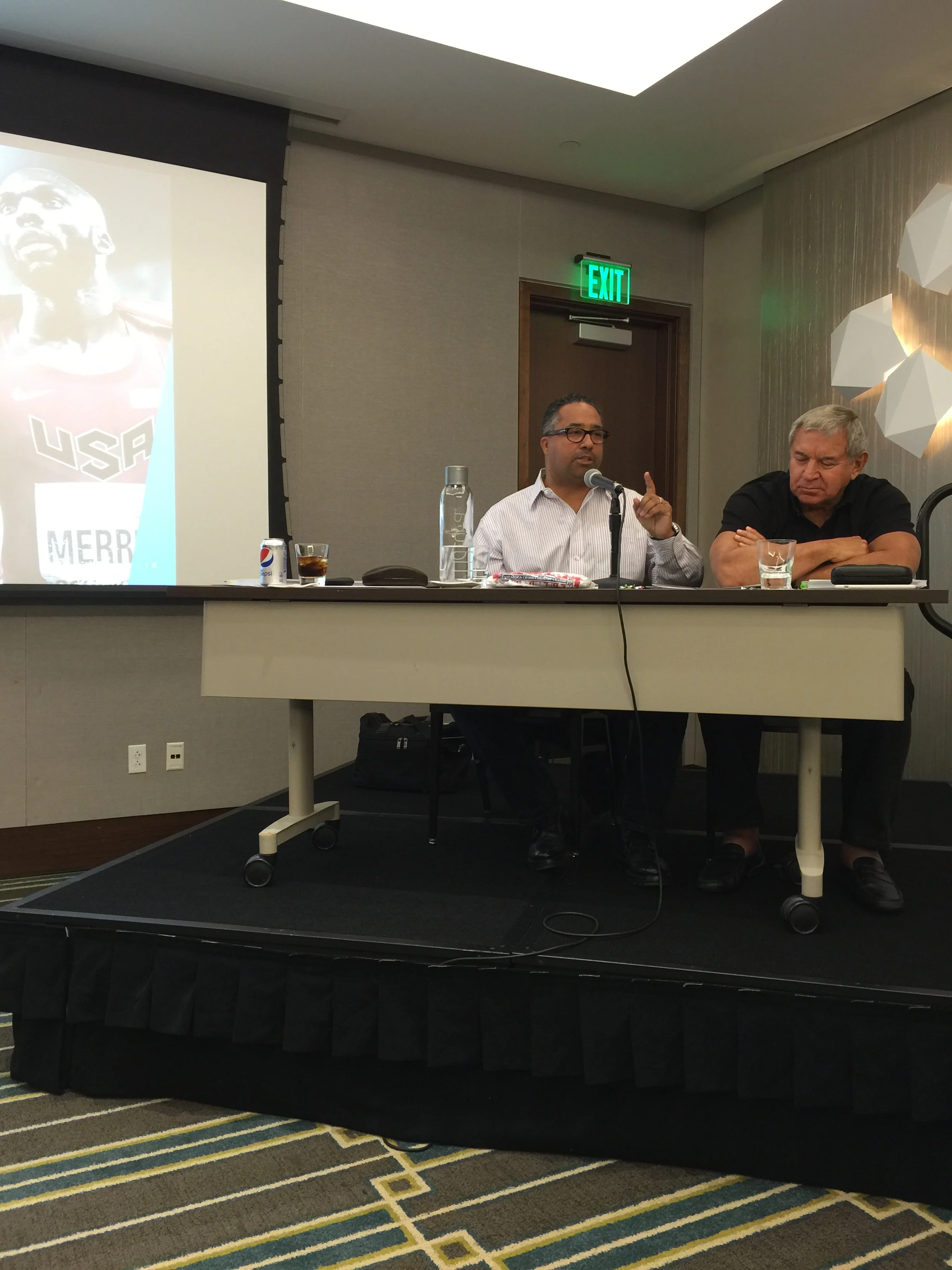 USATF bids for kumbaya, for real