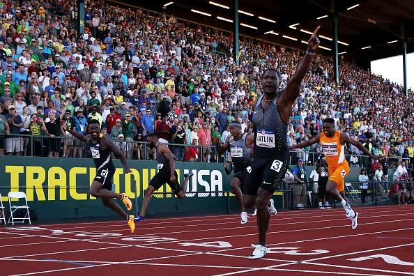 On Justin Gatlin: 'The man is just good'