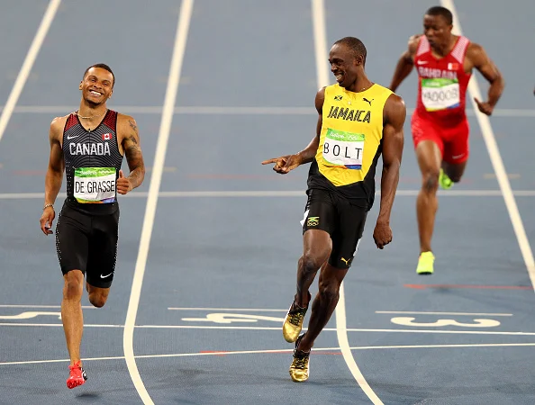 Bolt the "legend," and the joy of six