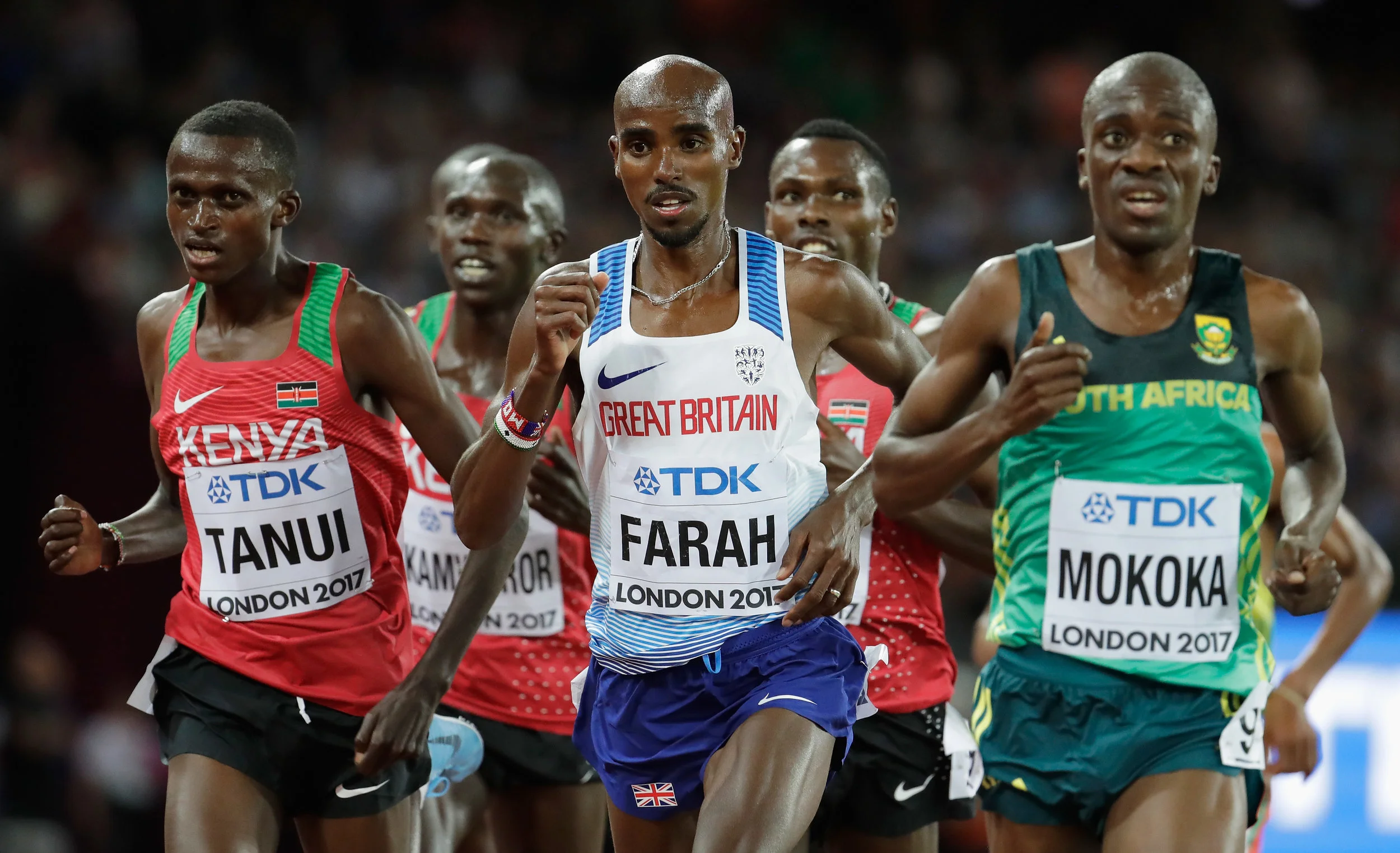 Farah. Mo Farah. Knight of the realm, for running fast