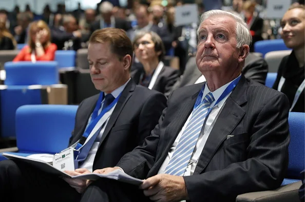 WADA's Olivier Niggli and Craig Reedie earlier this year // Getty Images