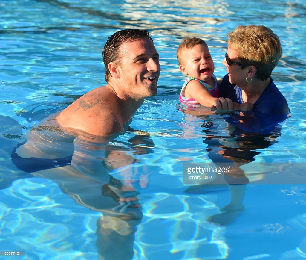 Ryan Lochte at a learn-to-swim event in Plantation, Florida, in December 2017