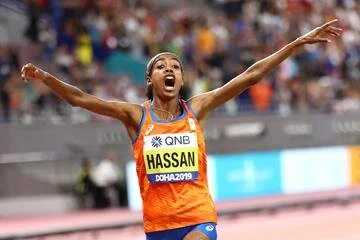 Sifan Hassan wins the women’s 1500 // Getty Images