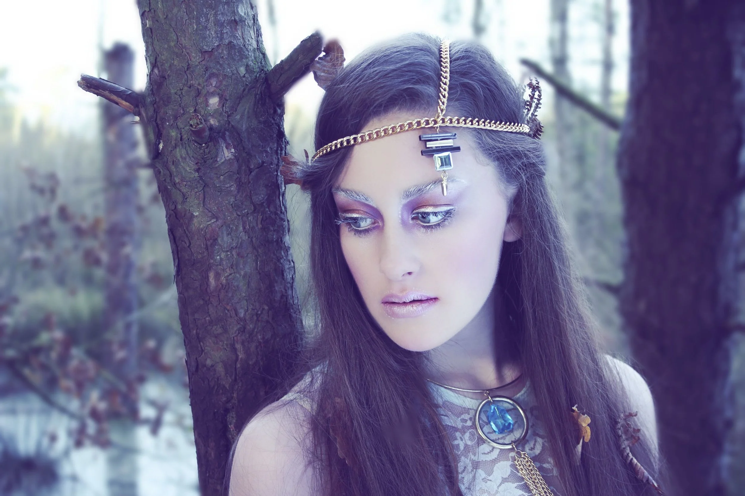 Editorial shoot for Blue Flamingo Accessories