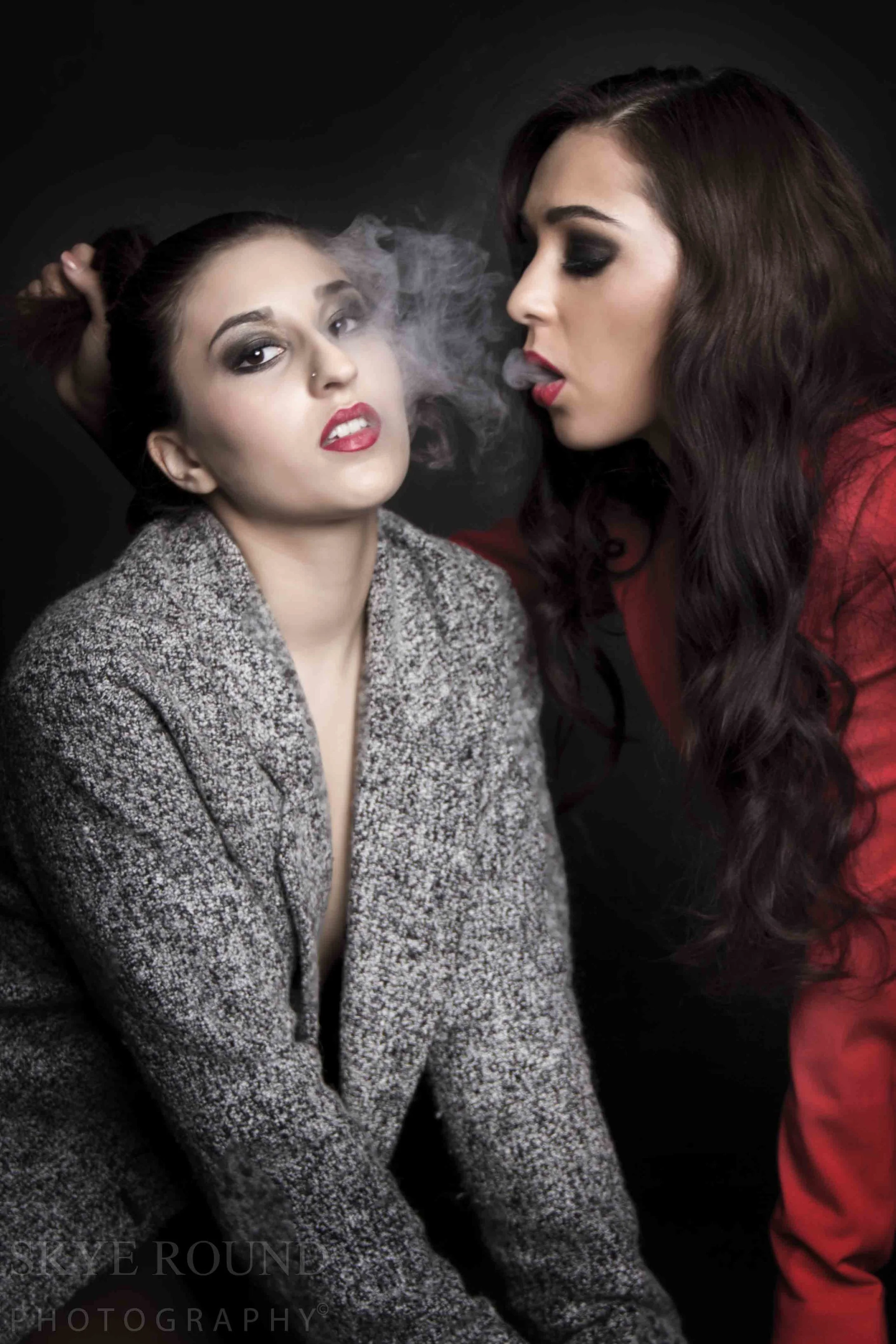 fashion photo shoot with skye round photography