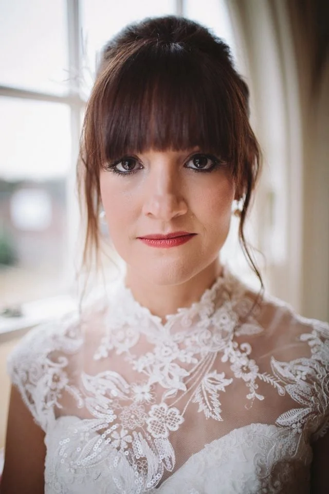 make-up for a winter bride at warwick house, southam