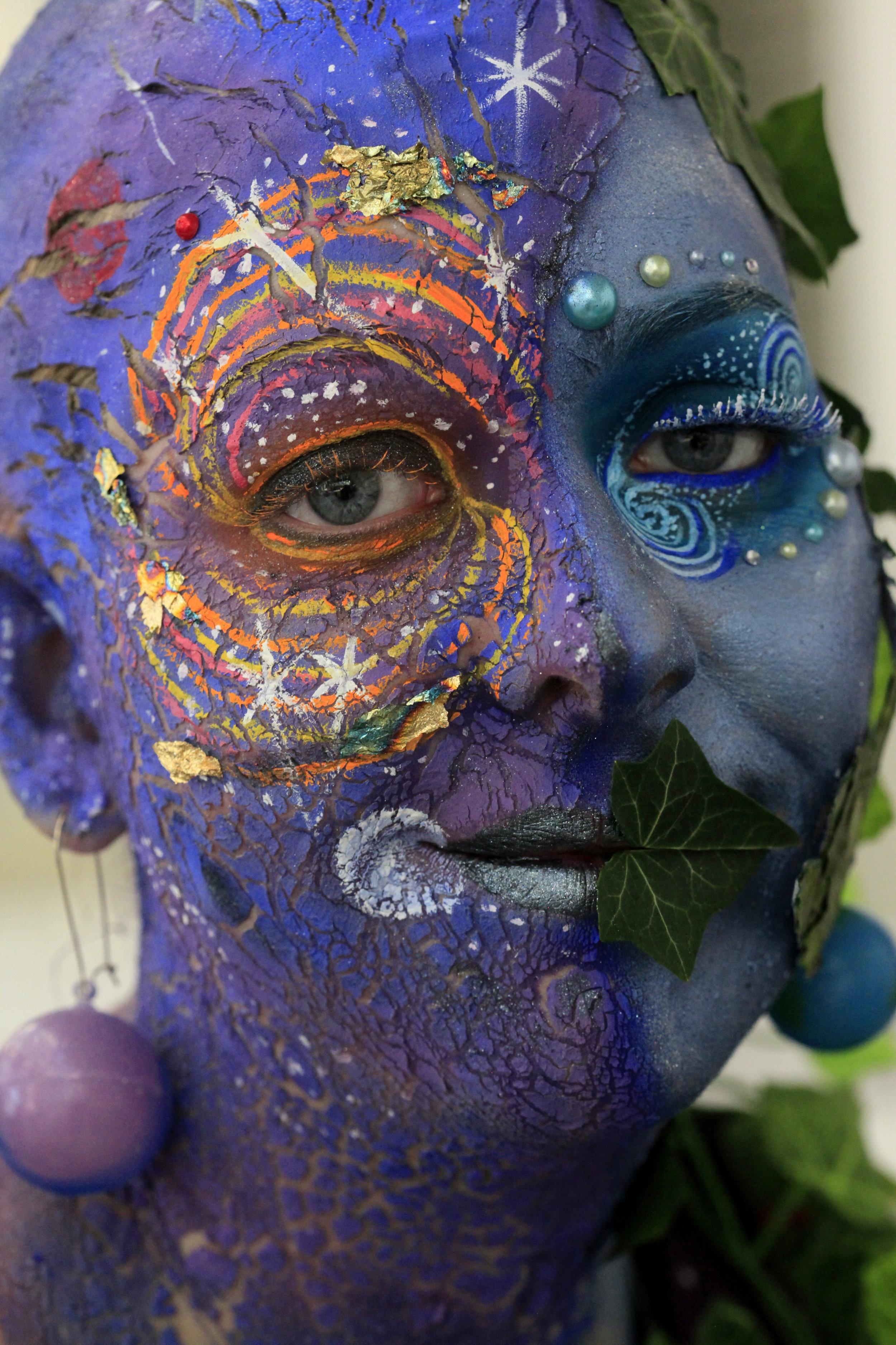 Award-winning look; 2nd Place Make-up at the Art of Make-up Competition, Olympia Beauty, London 2015