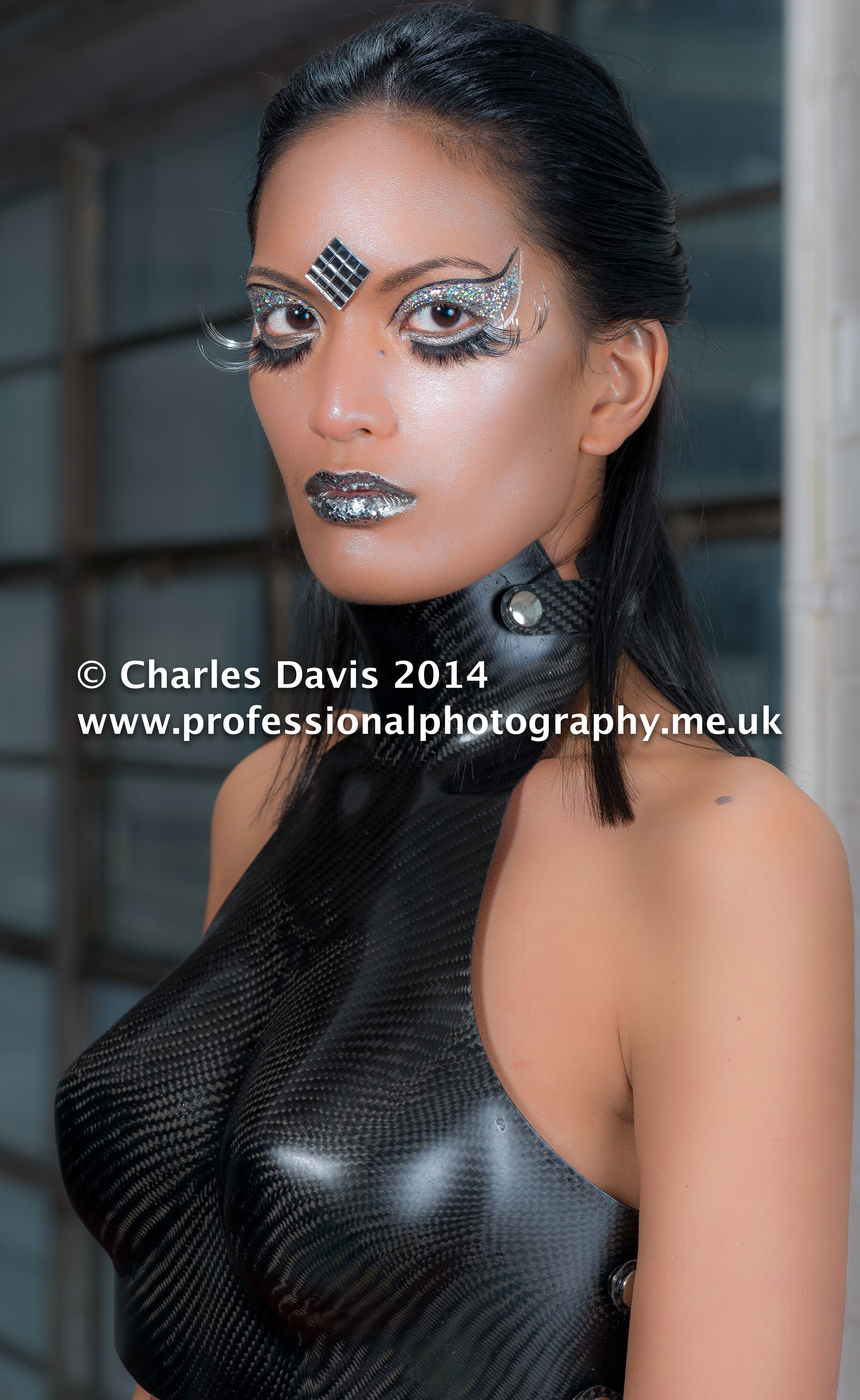 Futuristic photo shoot with Charles Davis Photography