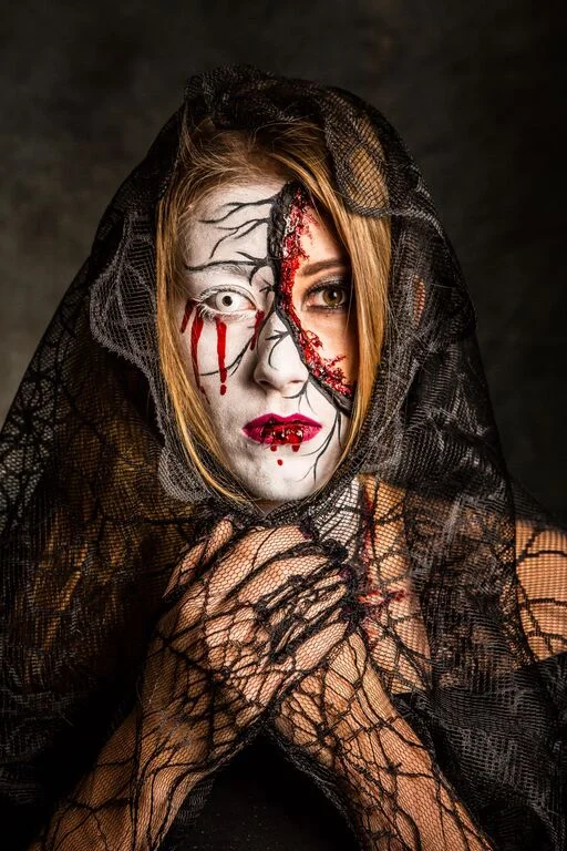 Halloween photo shoot with Jeff Land Photography