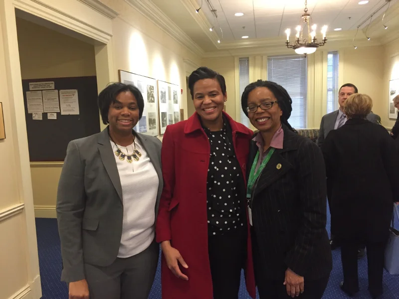 Tamara Toles O’Laughlin, Keisha Pollack Porter and Delegate Robbyn Lewis all provided testimony in support of the HB1632 bill.