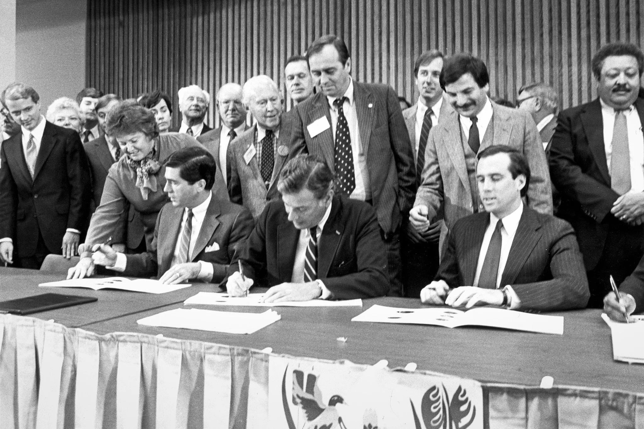 1983 Chesapeake Bay Agreement. Photo: Chesapeake Bay Program