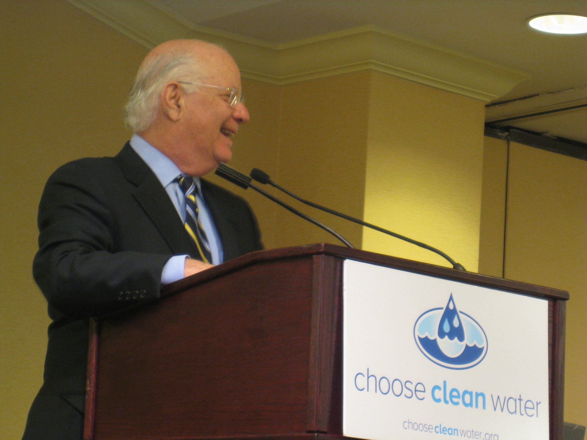  Senator Cardin at the first annual Choose Clean Water Conference in 2010 