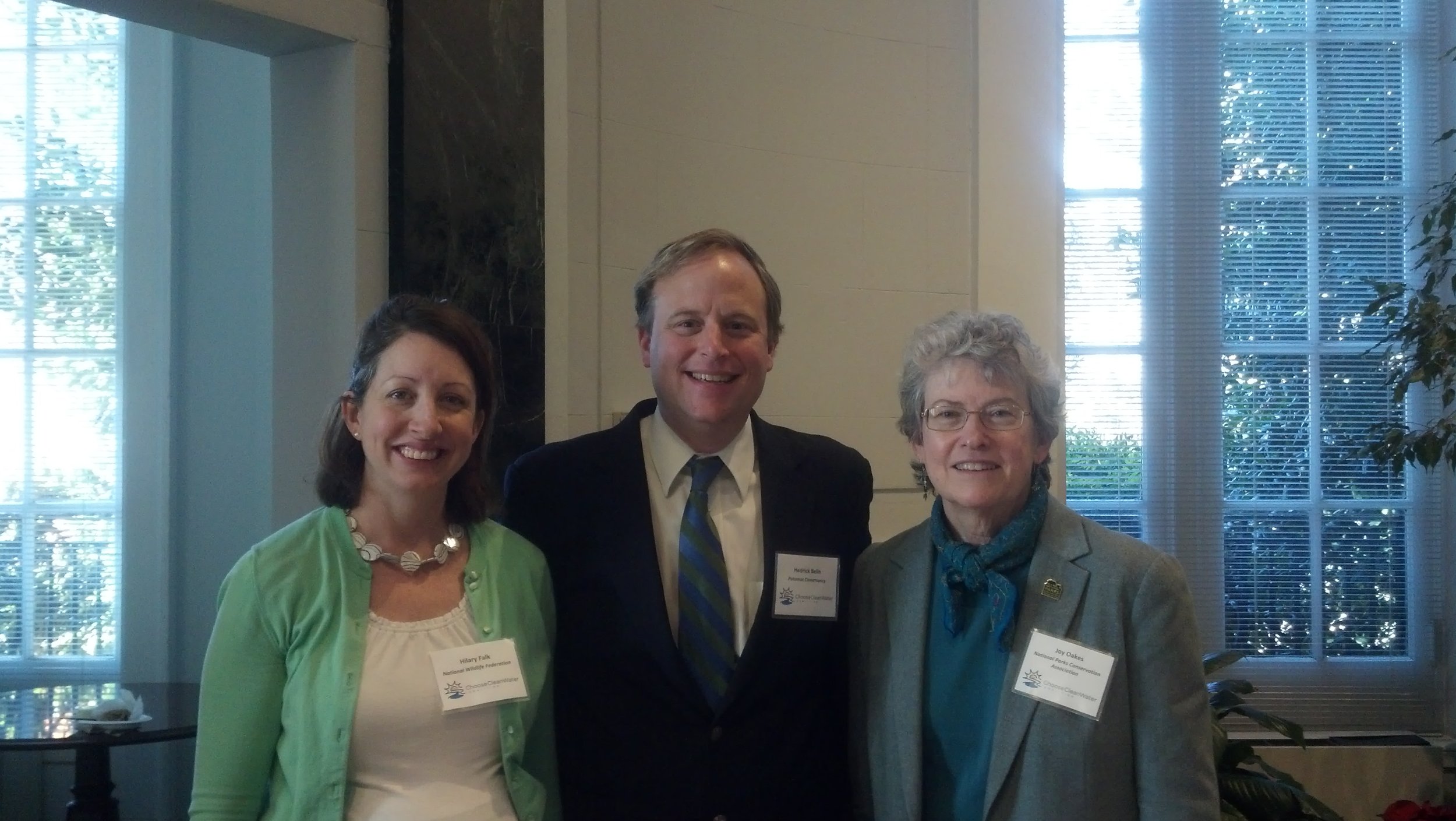  Co-chairs Hilary Harp Falk, Hedrick Belin, and Joy Oakes at the 2013 Annual Meeting 
