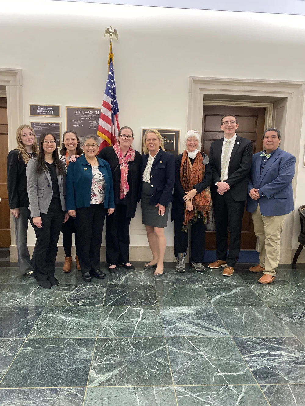 Meeting with Rep. April McClain Delaney