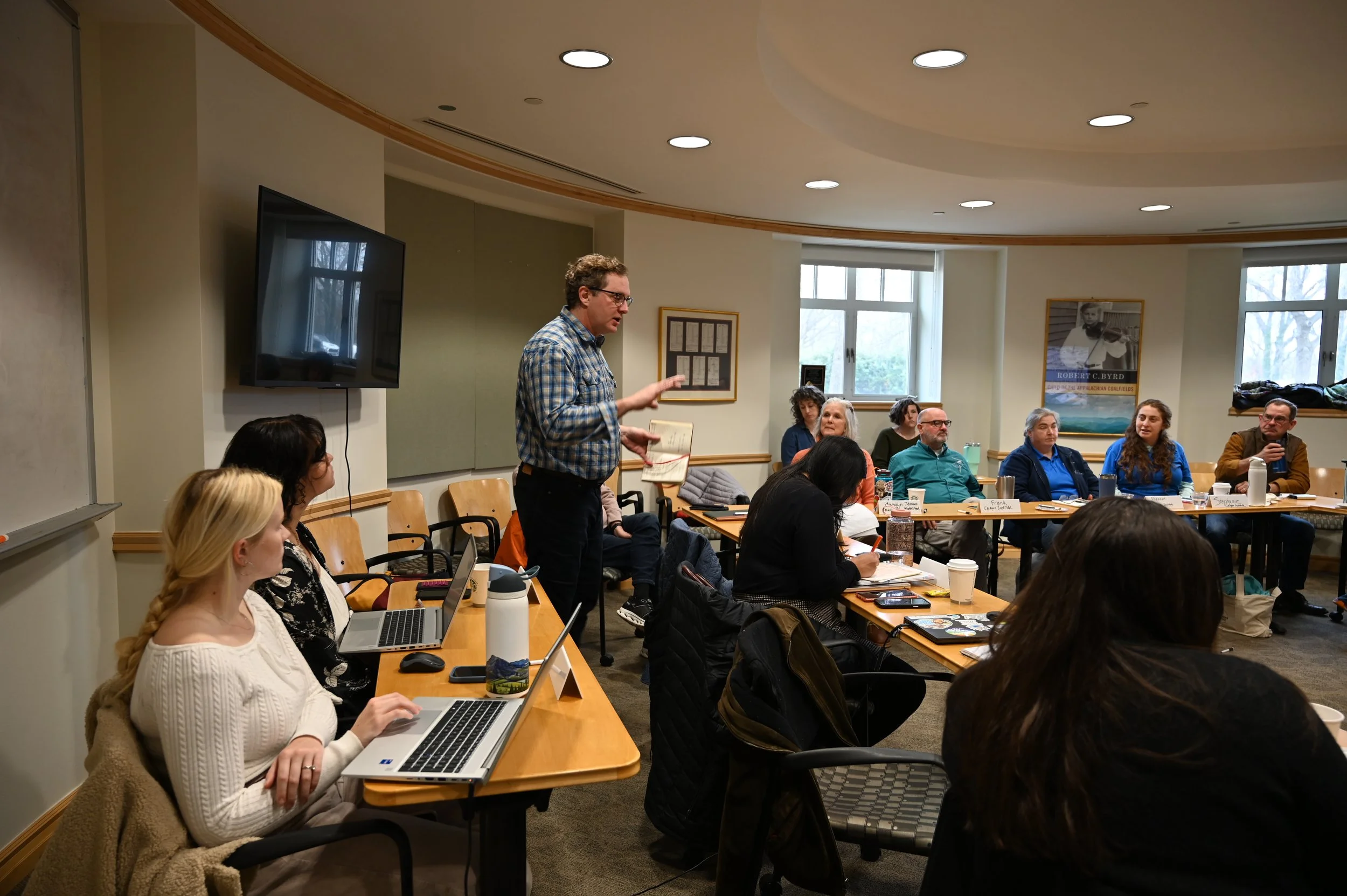  Dr. Nathaniel Hitt of  West Virginia Rivers Coalition  speaking on Data Centers 