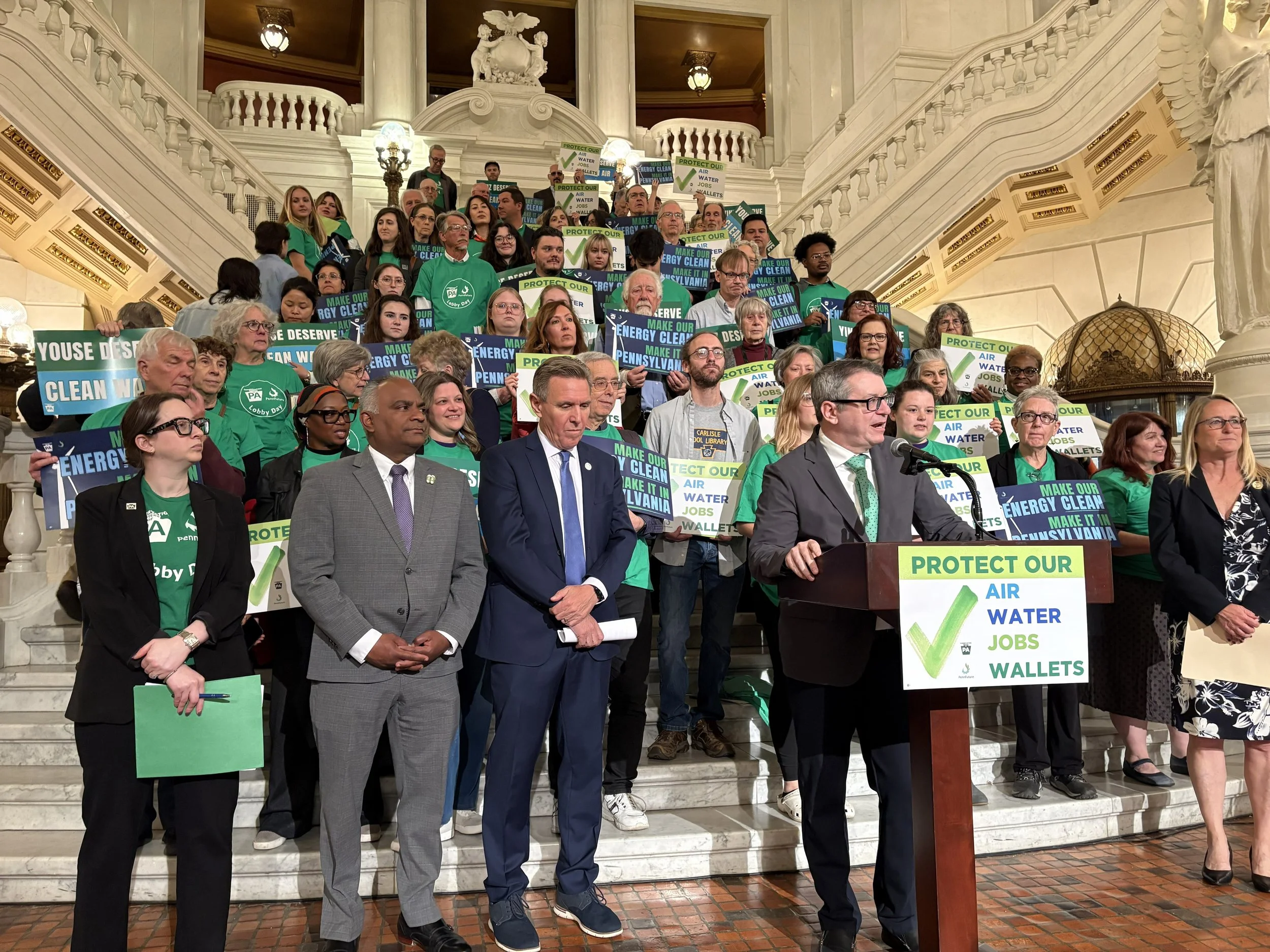 Conservation Voters of PA and PennFuture Advocate for Water Standards at Lobby Day