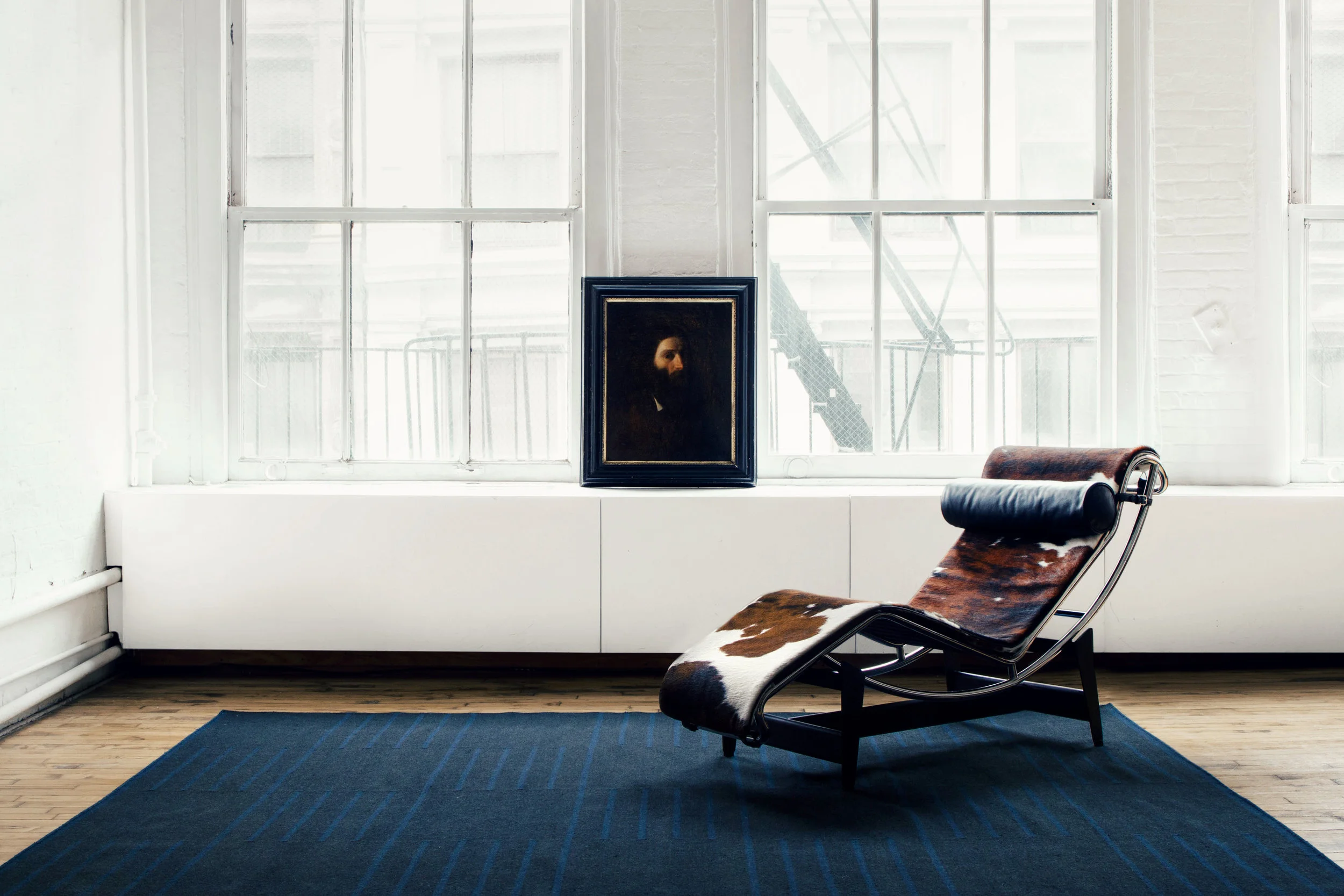 Classic - Charcoal/Teal Soho loft, New York