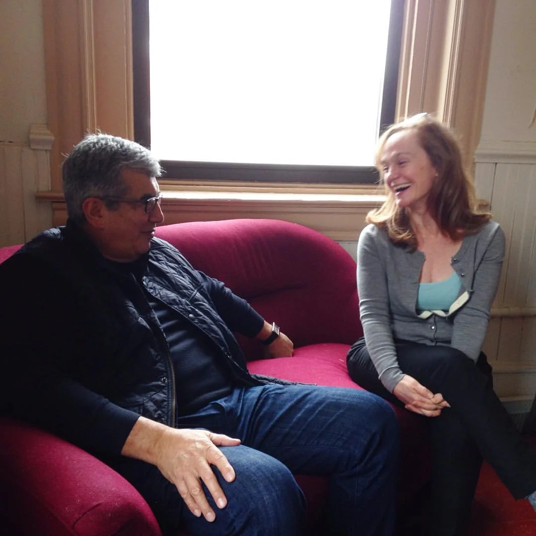 Fernando Mendez with Jennifer Childs.