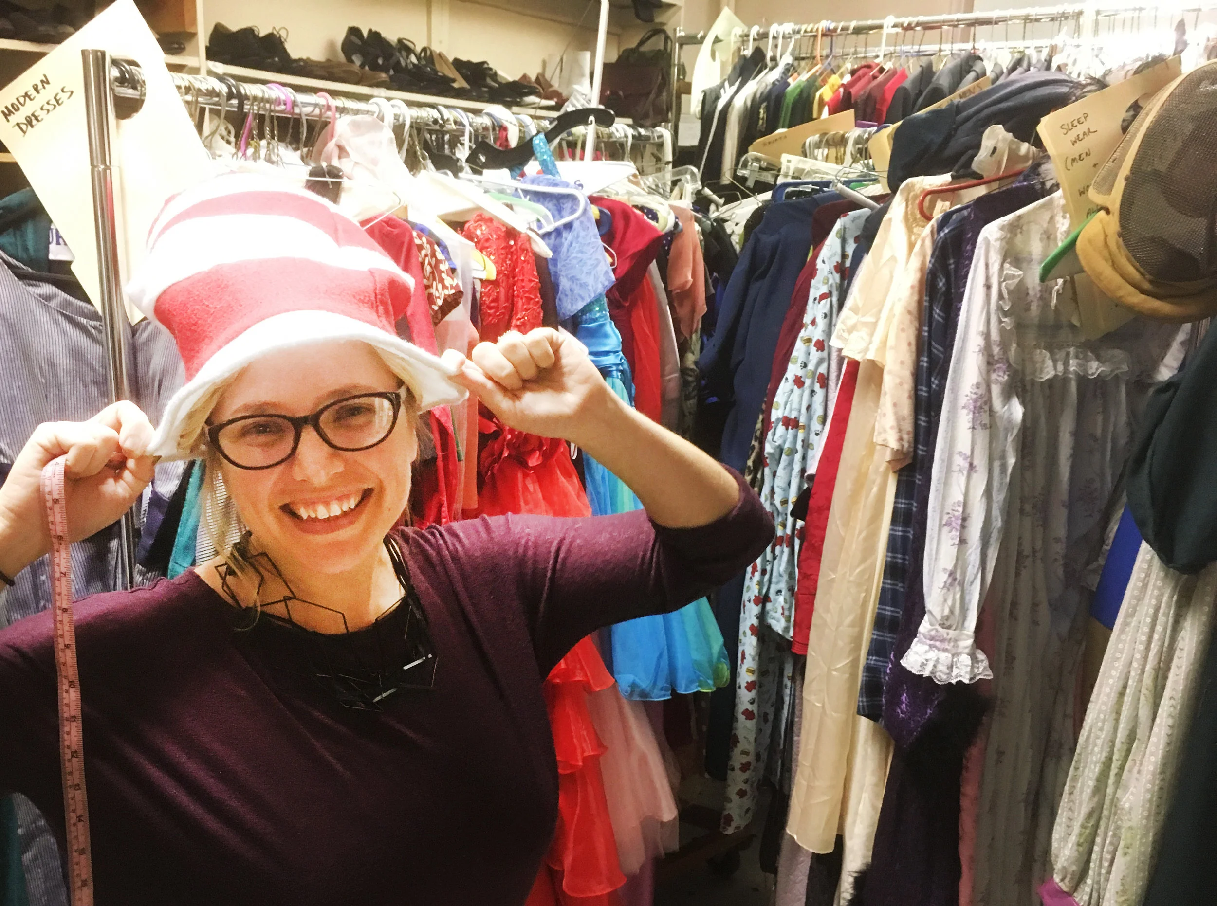 On a day like today, from costume designer Jill Keys
