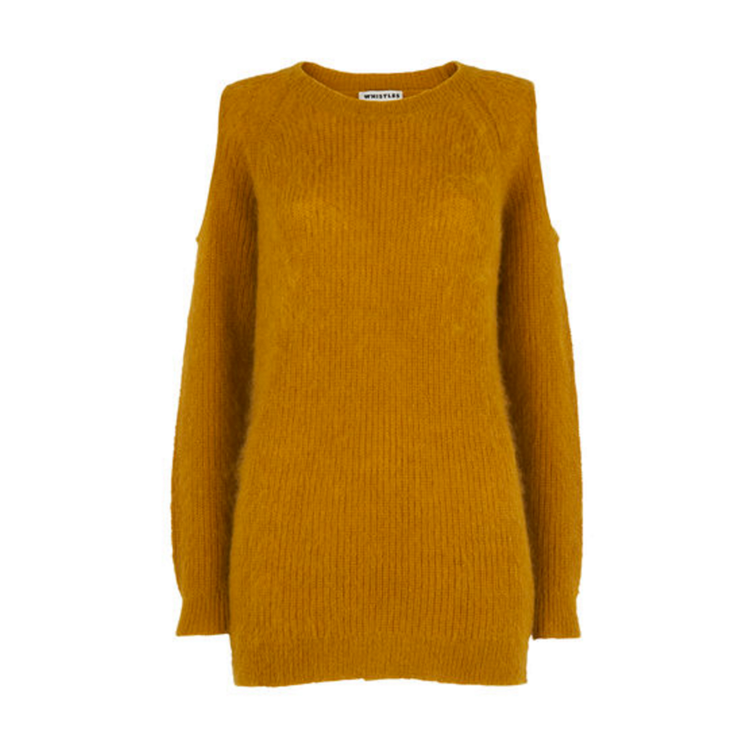 Cold shoulder knit