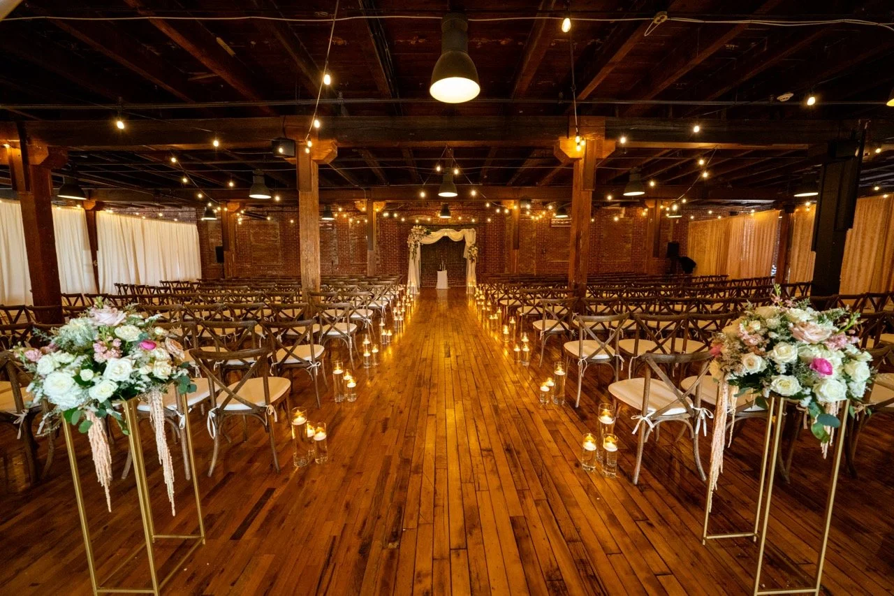 BEAUTIFUL INDUSTRIAL WEDDING in Indianapolis Indiana at the Heirloom at N.K. Hurst