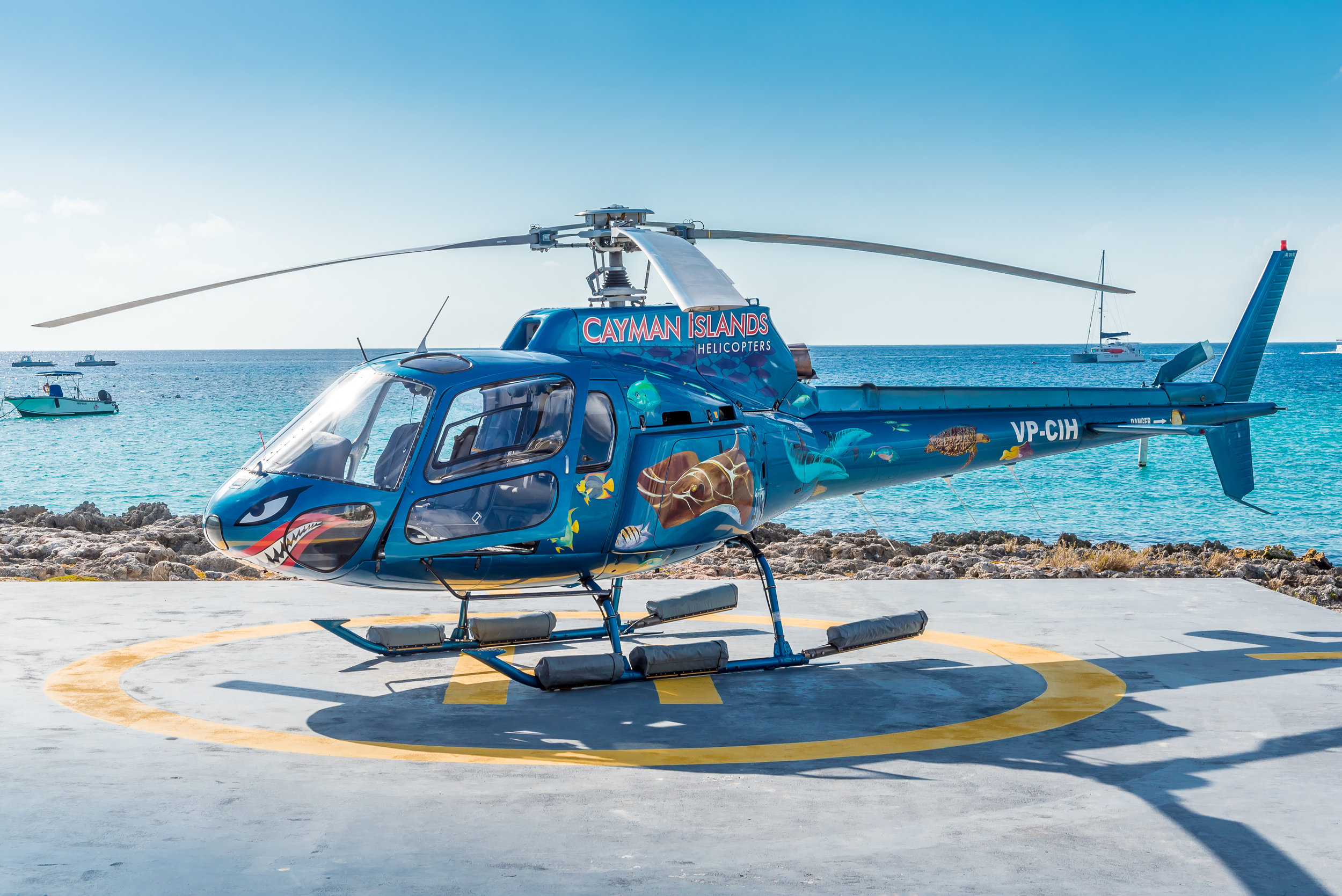 cayman islands helicopters tours