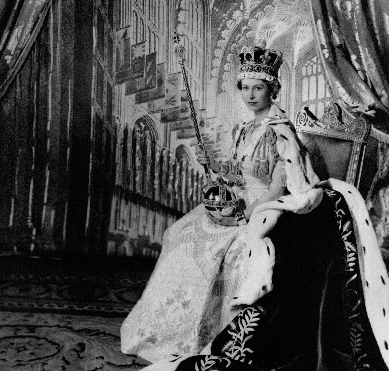 The queen s throne collection. Коронация Елизаветы 2. Коронация королевы Елизаветы 1953.