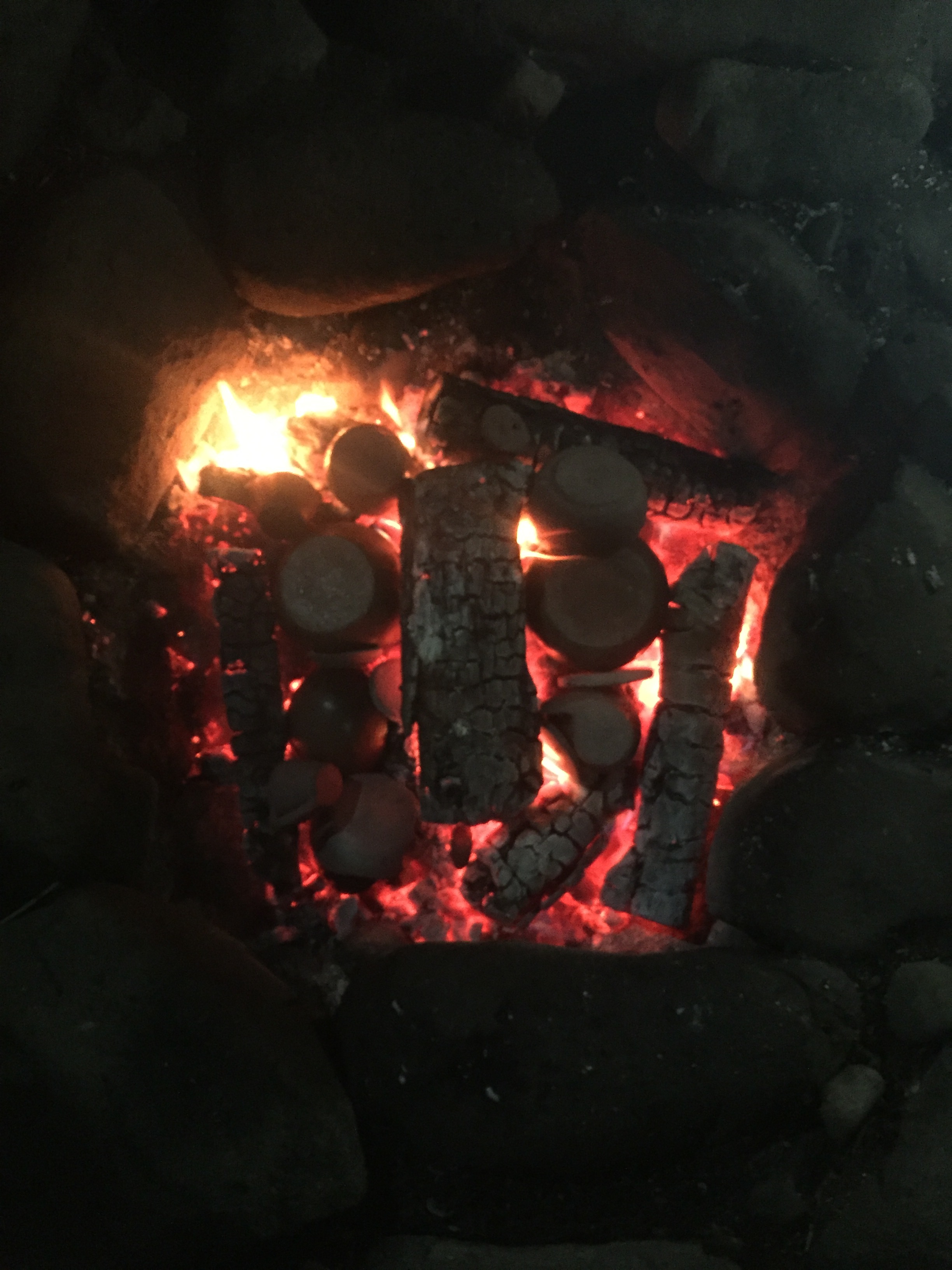 Primitive Pottery Fire