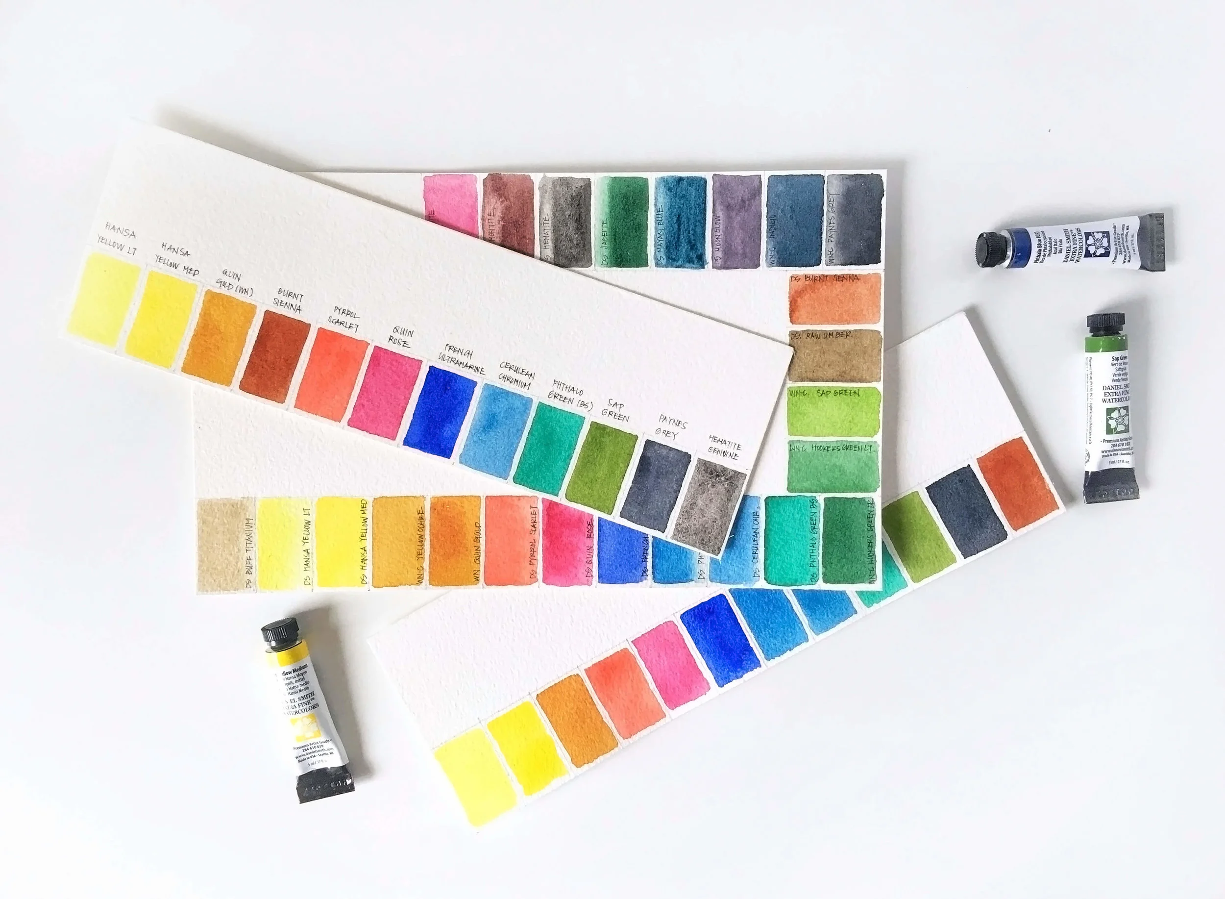 Watercolor Charts