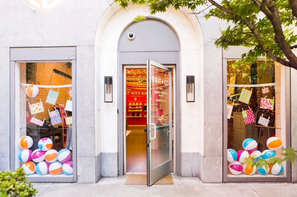 Brit+Co Office Entrance // Photo Credit: Brit+Co
