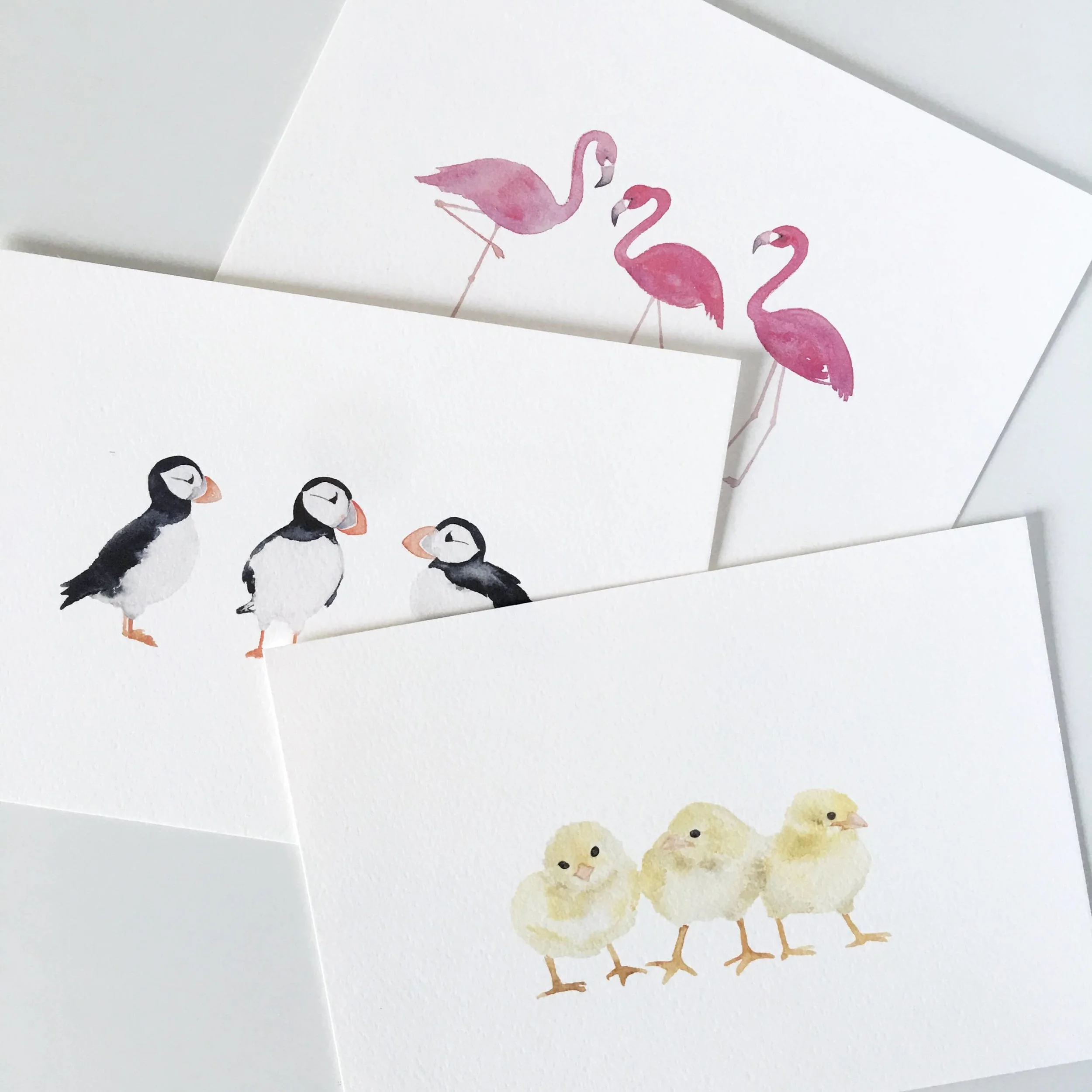 Original watercolors on Arches Cold Press Watercolor Paper