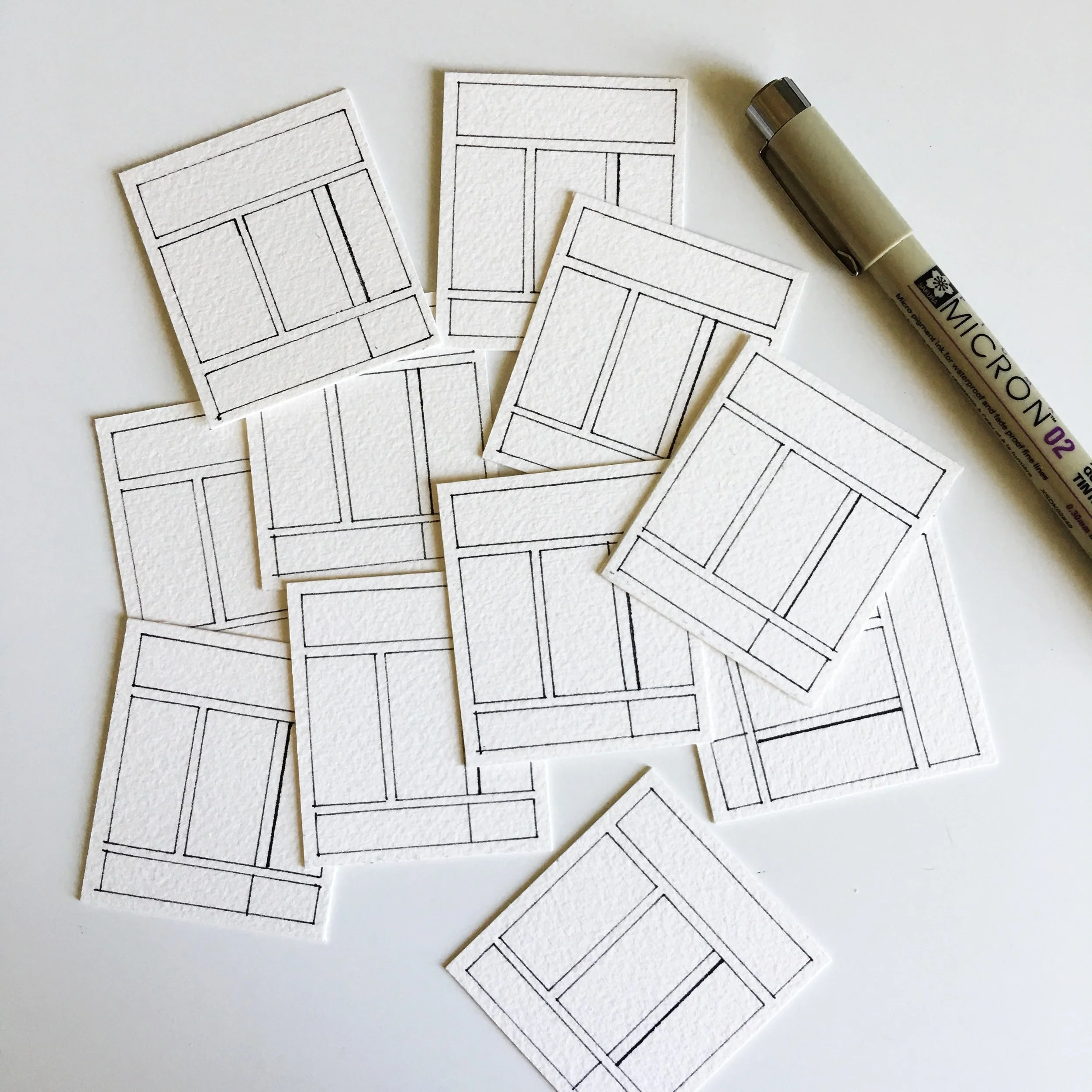 How To Make Simple But Useful Watercolor Swatch Cards Susan Chiang
