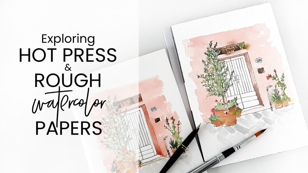 What's The Difference Between Cold Press and Hot Press Watercolor Paper? 