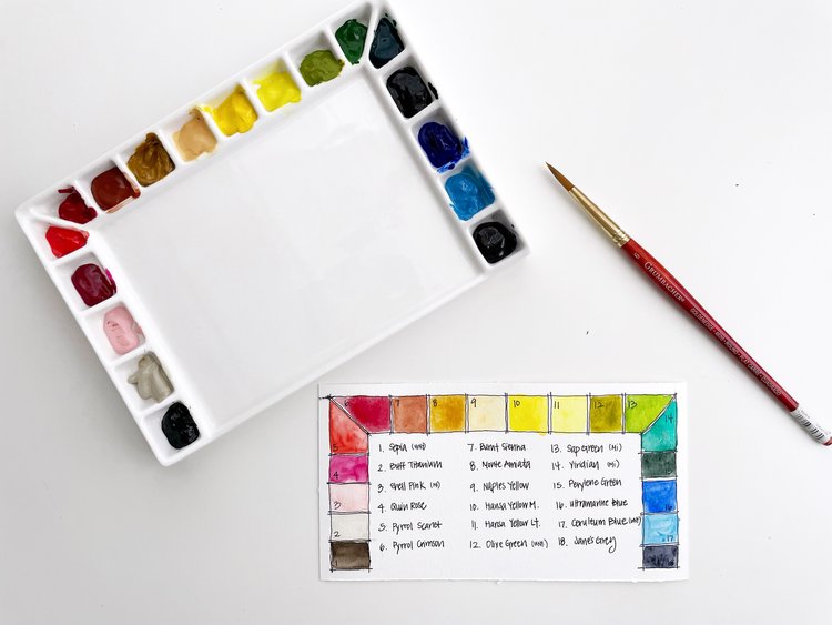 Professional Watercolor Watercolors  Water Color Paint Set Professional -  Water Color - Aliexpress