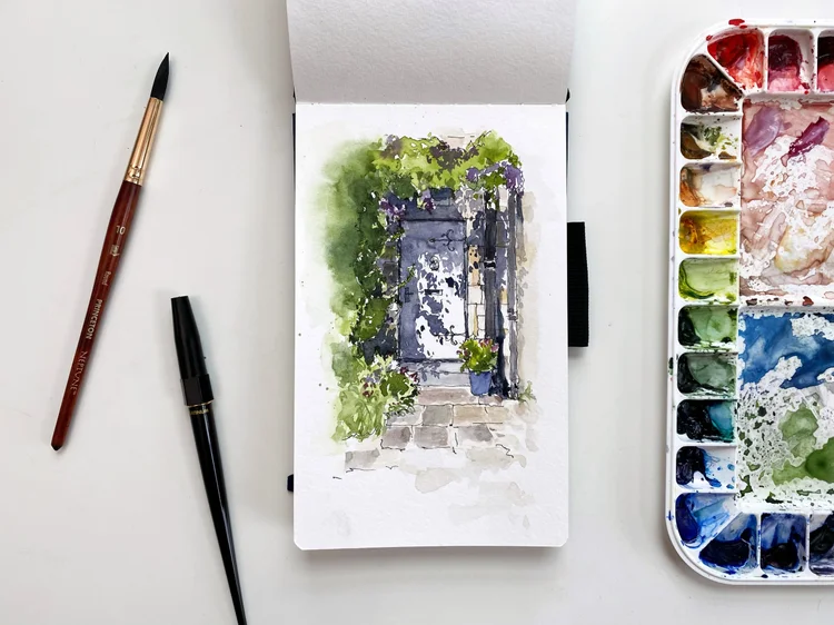 3 Watercolor Sketchbook Susan Chiang
