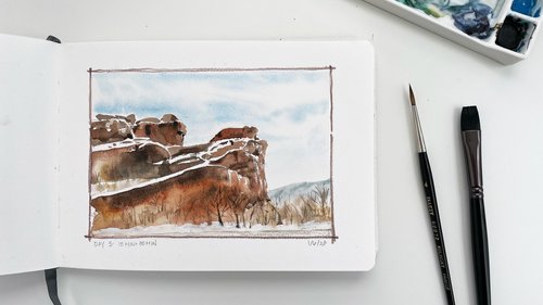 The Best Sketchbooks for Watercolour? // Sketchbook Session