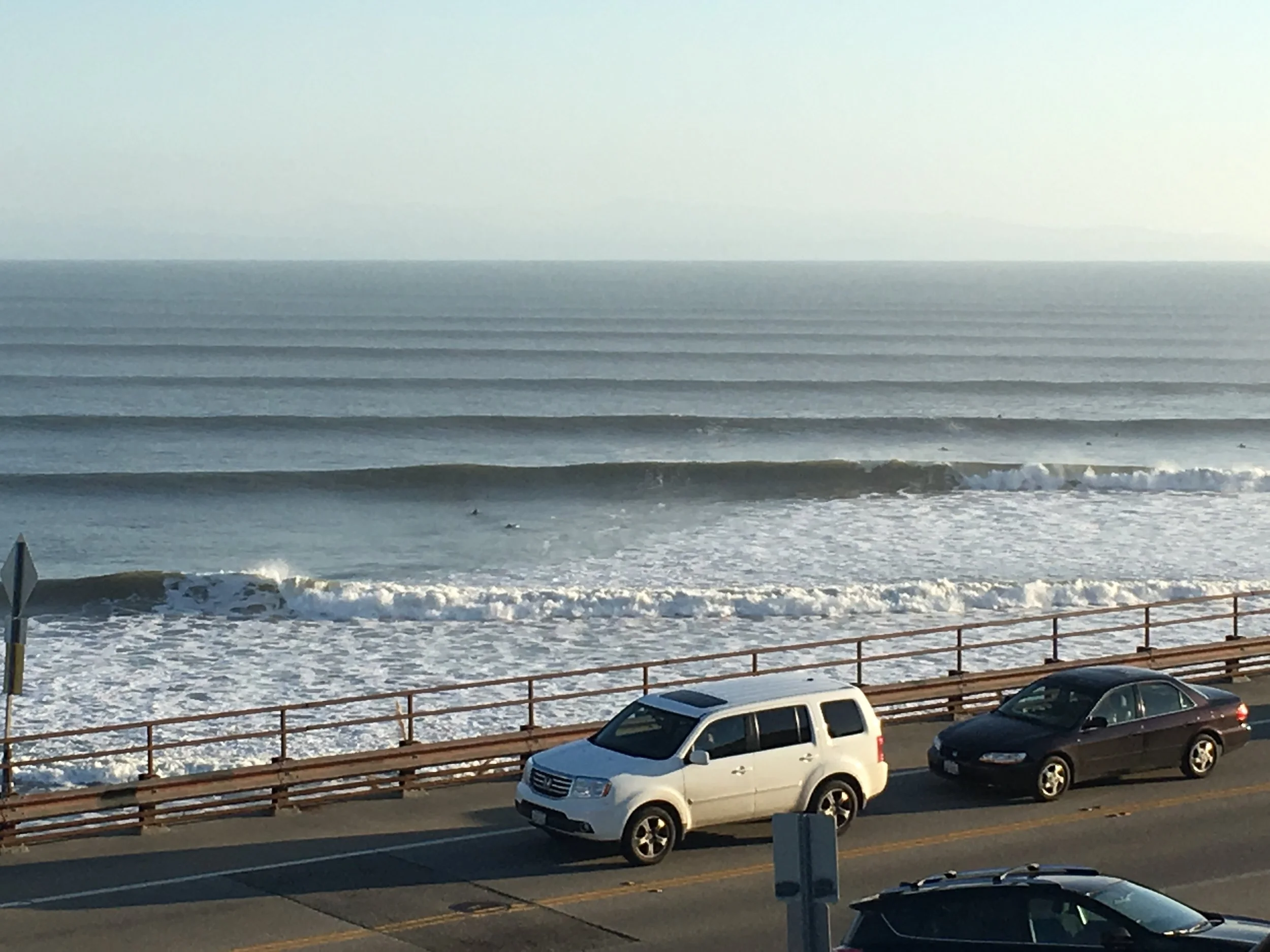Winter waves in Capitola