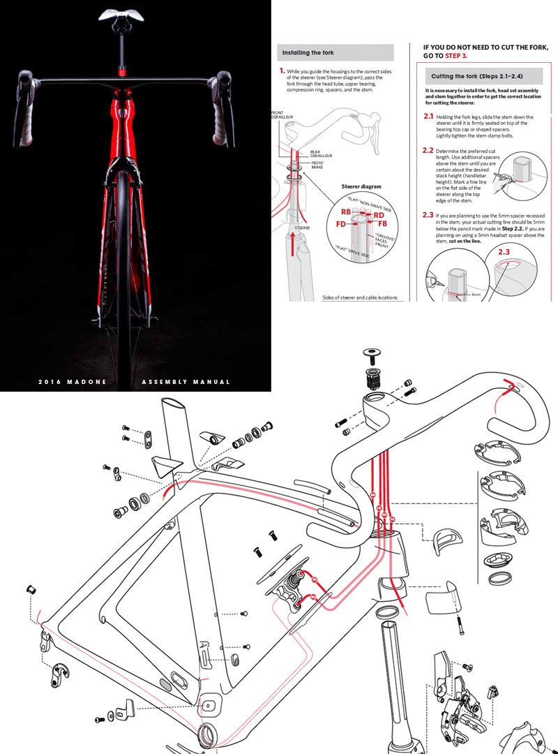 Designing an Operating Manual for a $12,000 Racing Bike