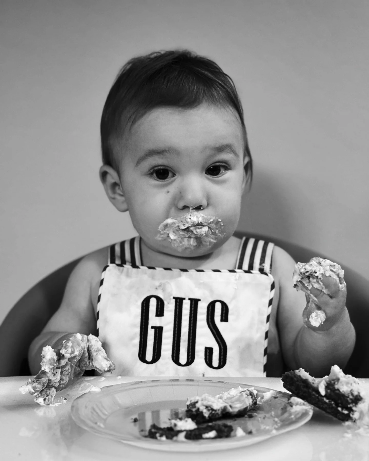 Gus you&rsquo;re 1. Officially a Big Dawg.