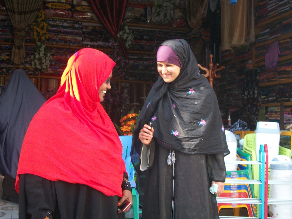 Aisha and Deqo in Mogadishu