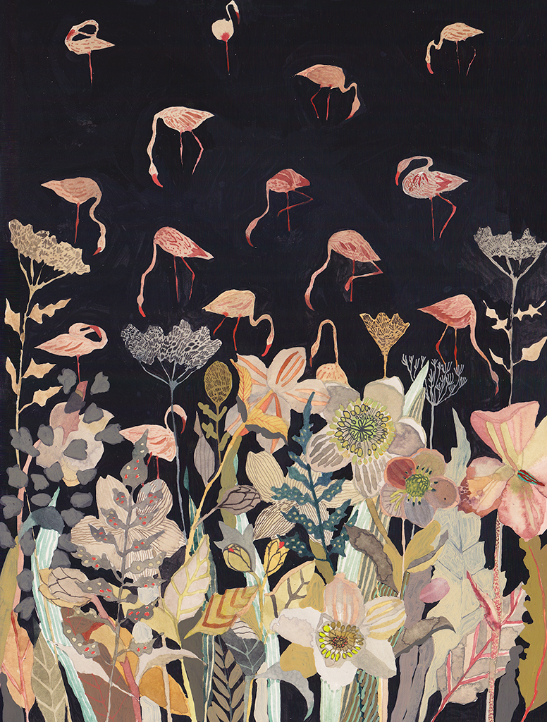 "Bird Sanctuary at Night"