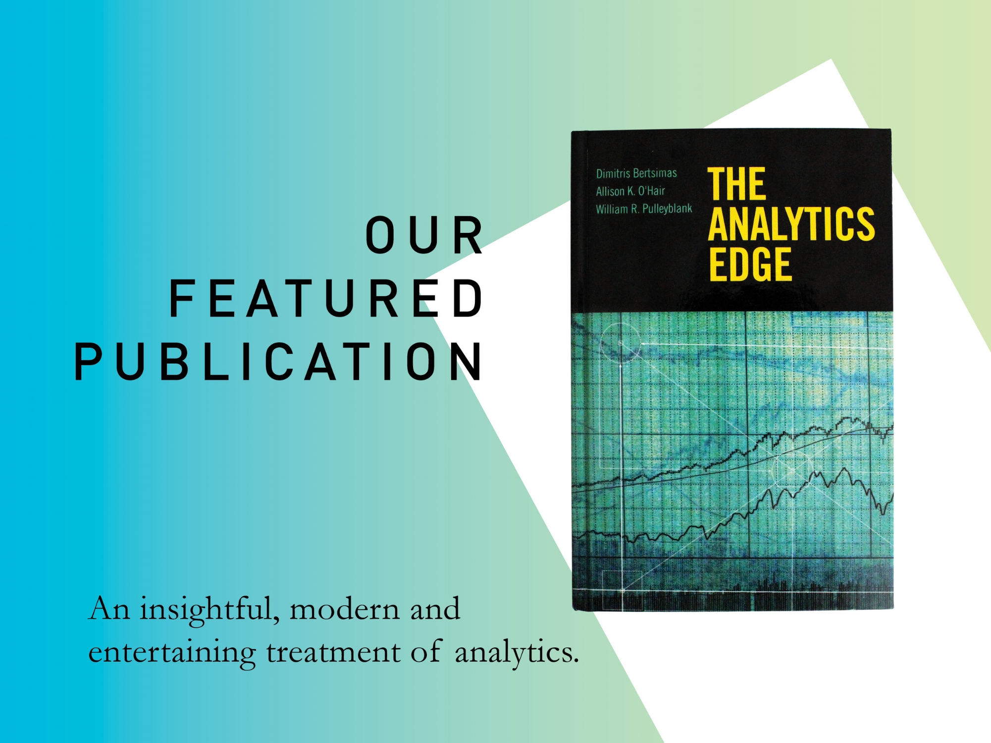 Featured Publication: The Analytics Edge