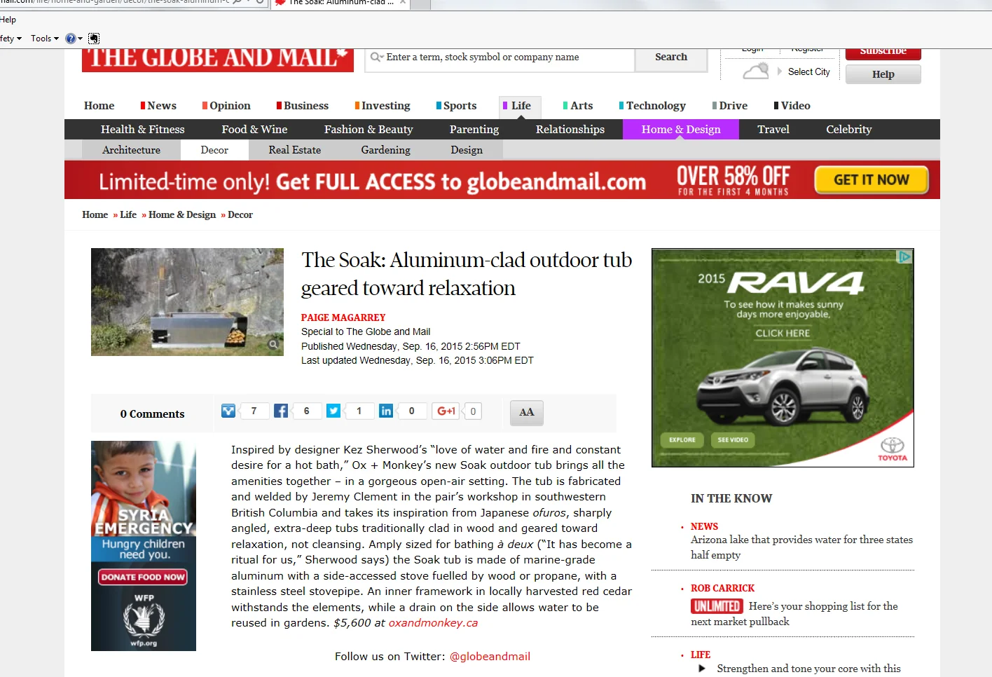 The Globe and Mail